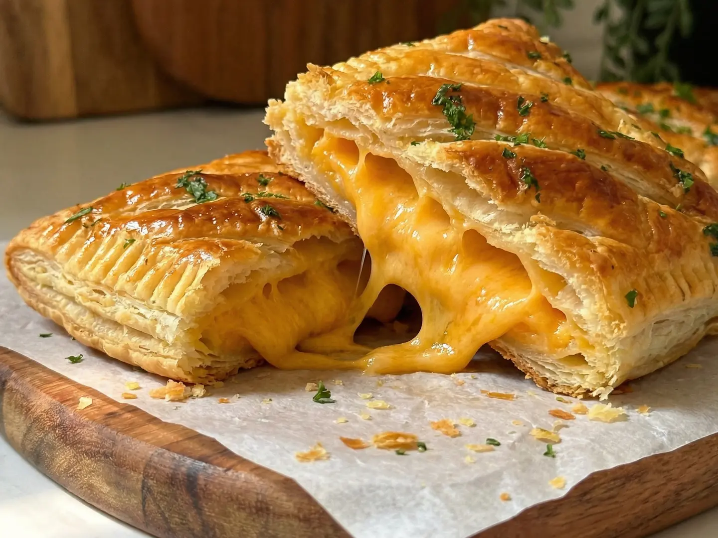 فطيرة جبن شيدر