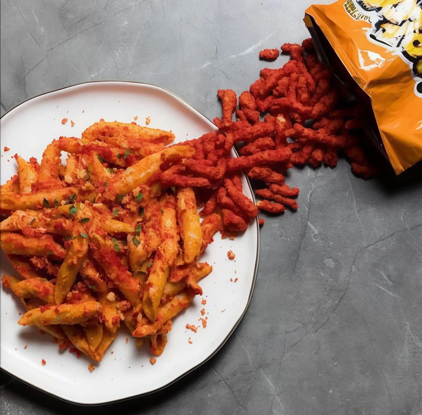 Pastalia Cheetos Hot Fire