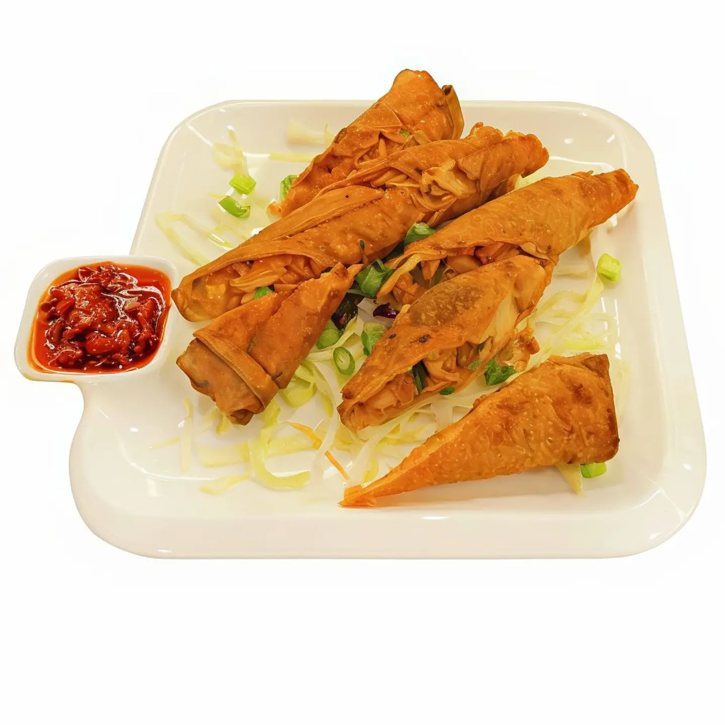 Chicken Cheese Spring Rolls