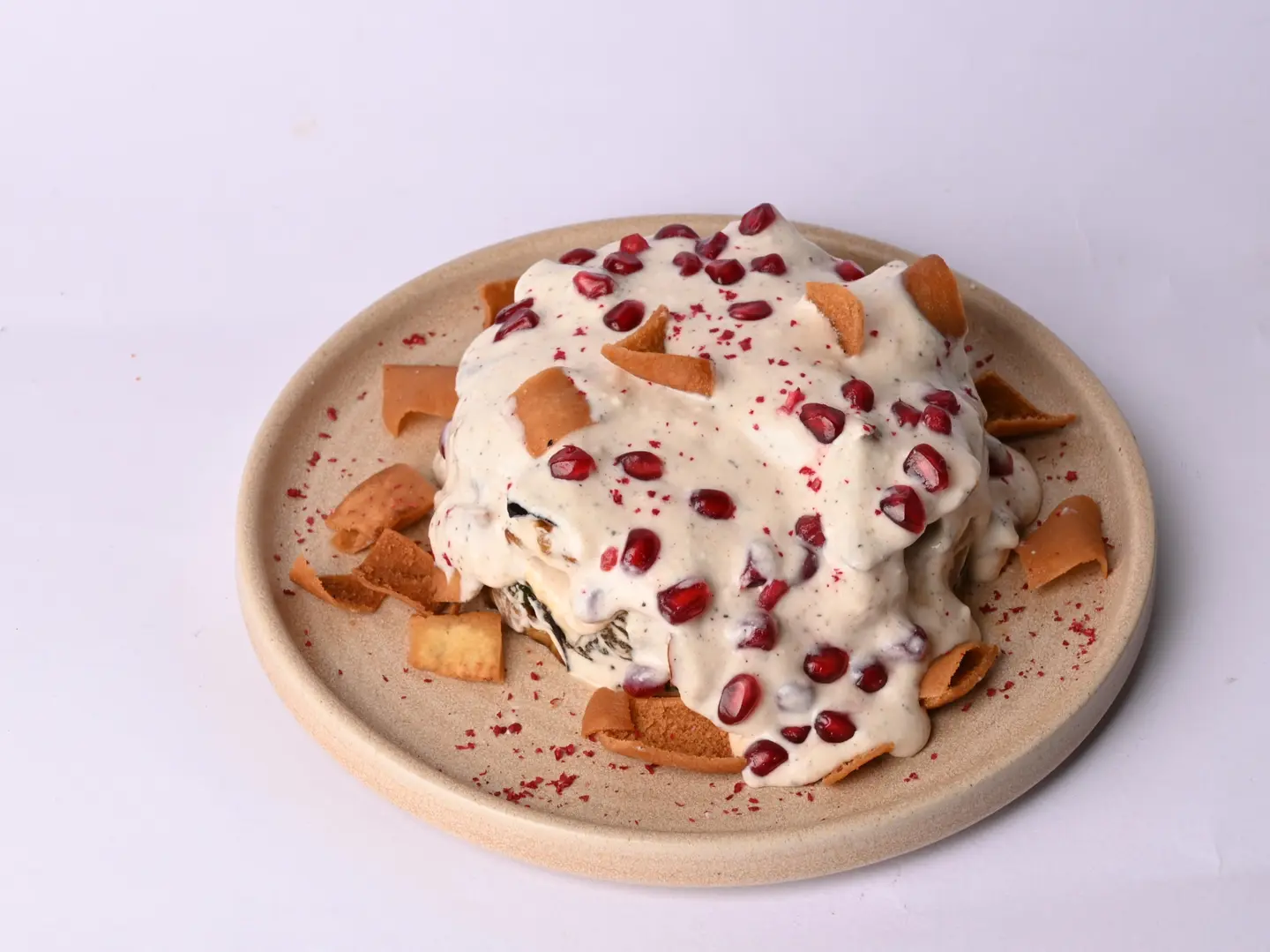 فتة باذنجان