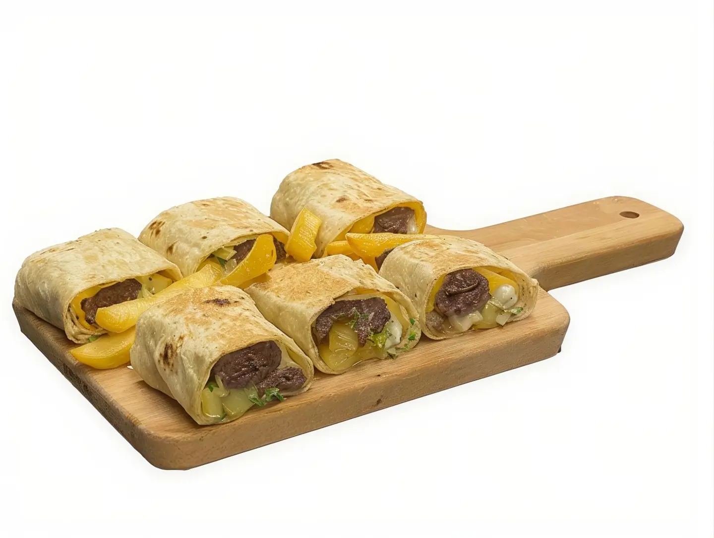 Arabic Meat Kebab On Charcoal Saj Bread (7 Pieces)