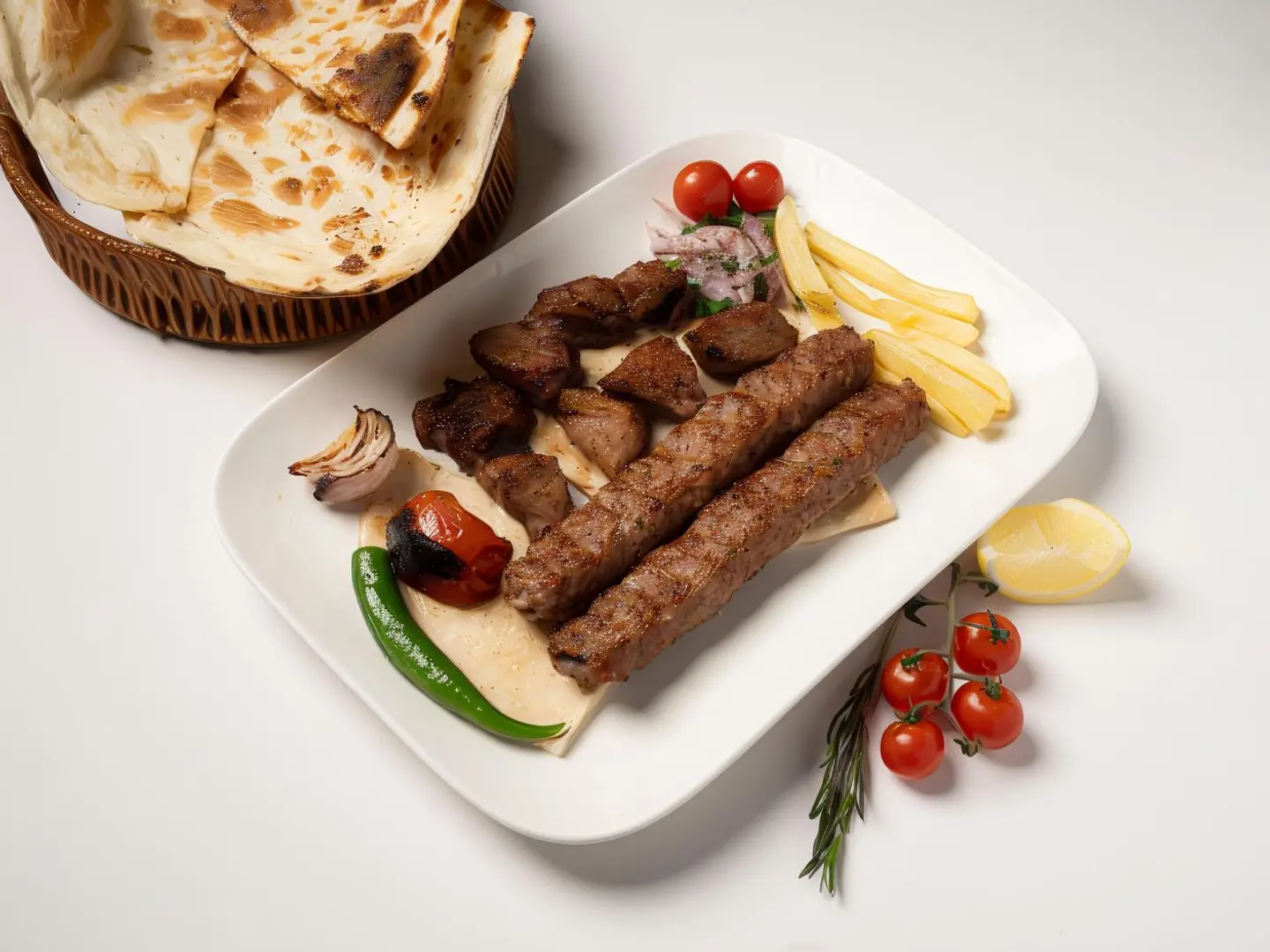 مشويات مشكلة لحم