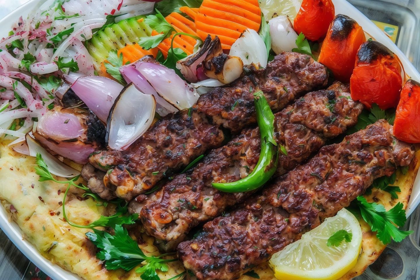 كيلوجرام كباب لحم