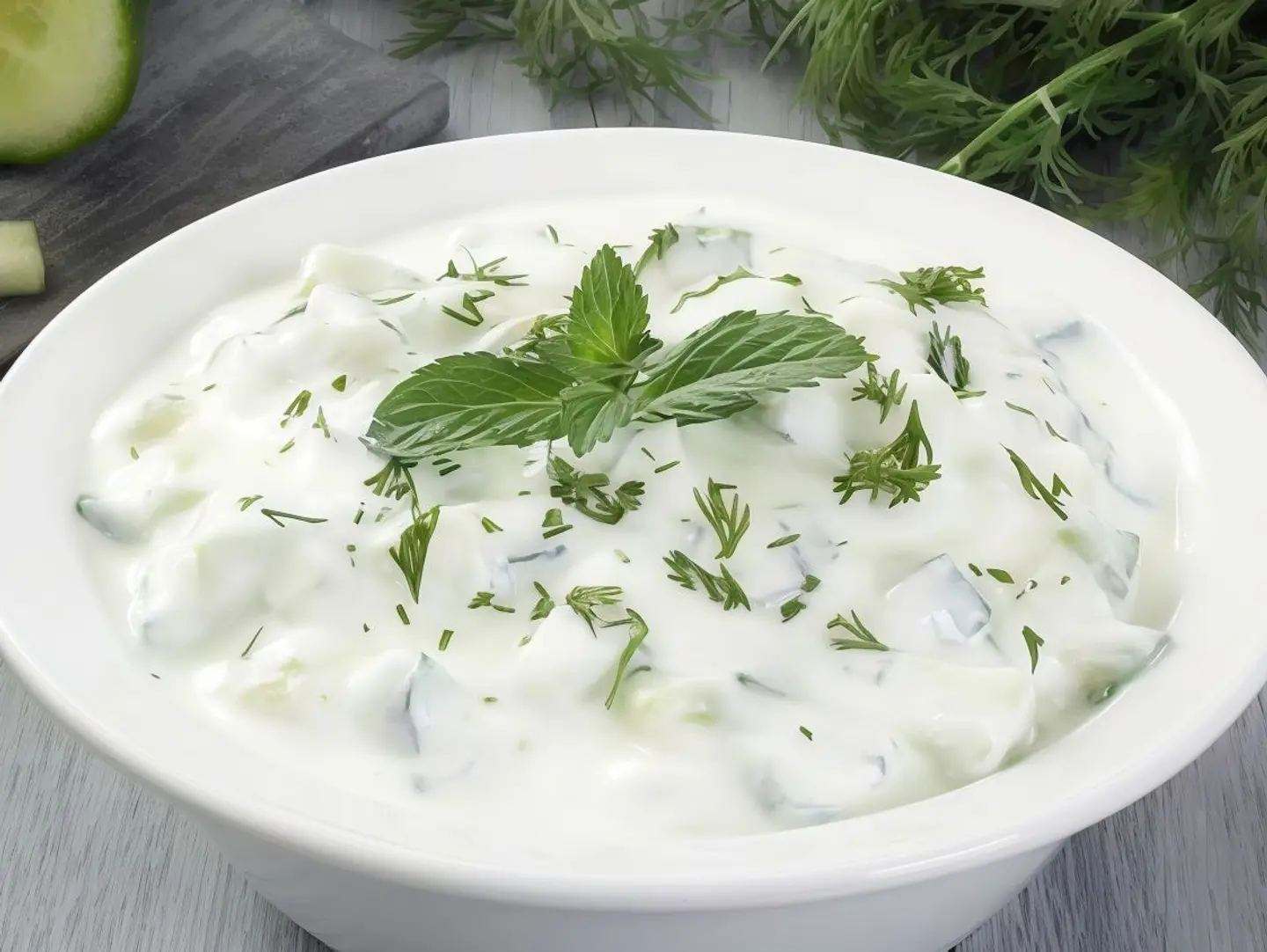 Yogurt With Garlic