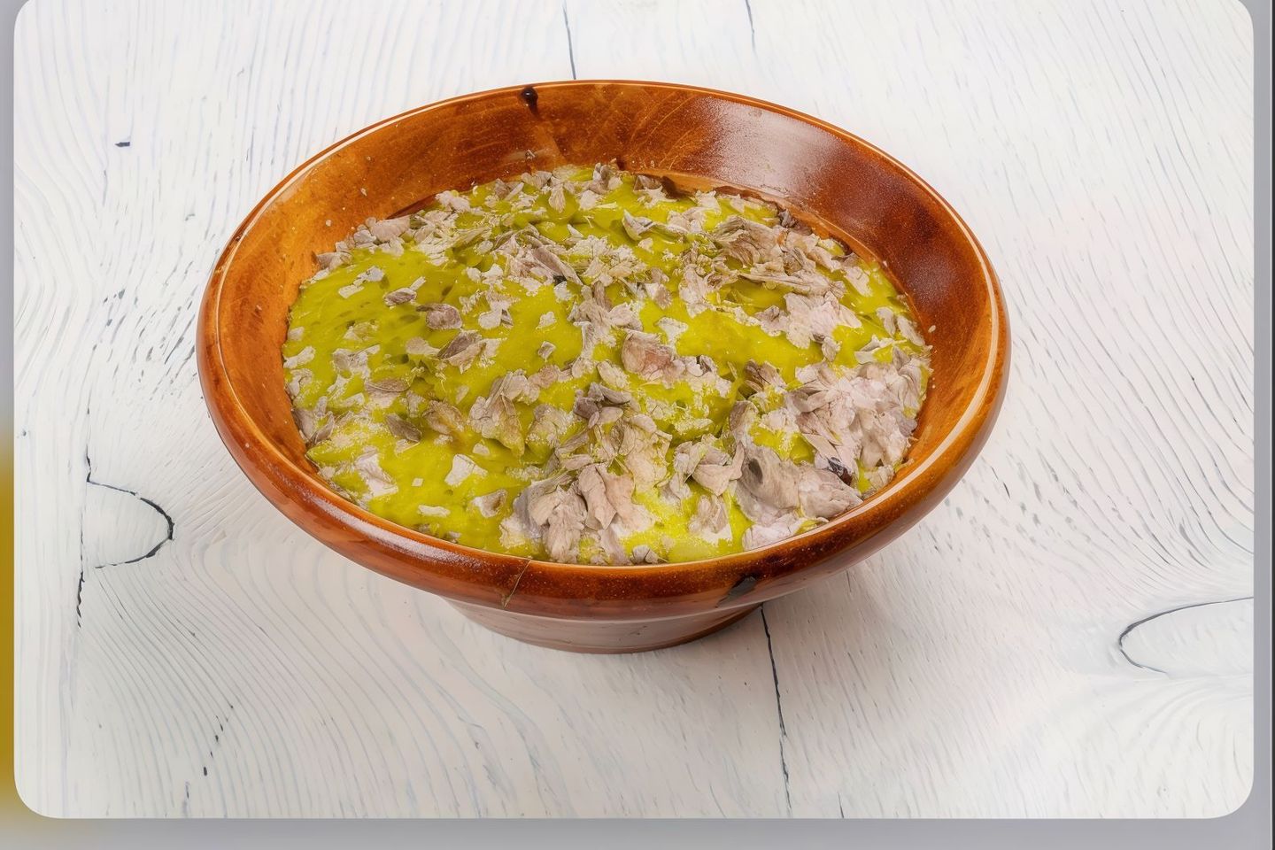 خميعه فته بالسمن البري - وسط