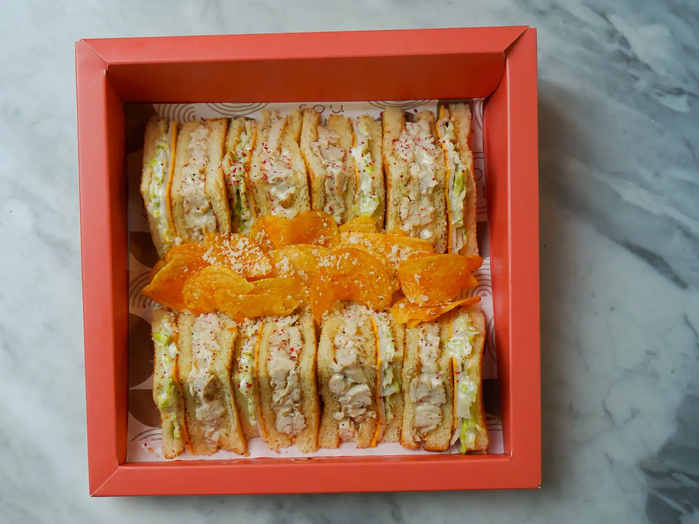 Mini Club Sandwich Box 8 Pcs