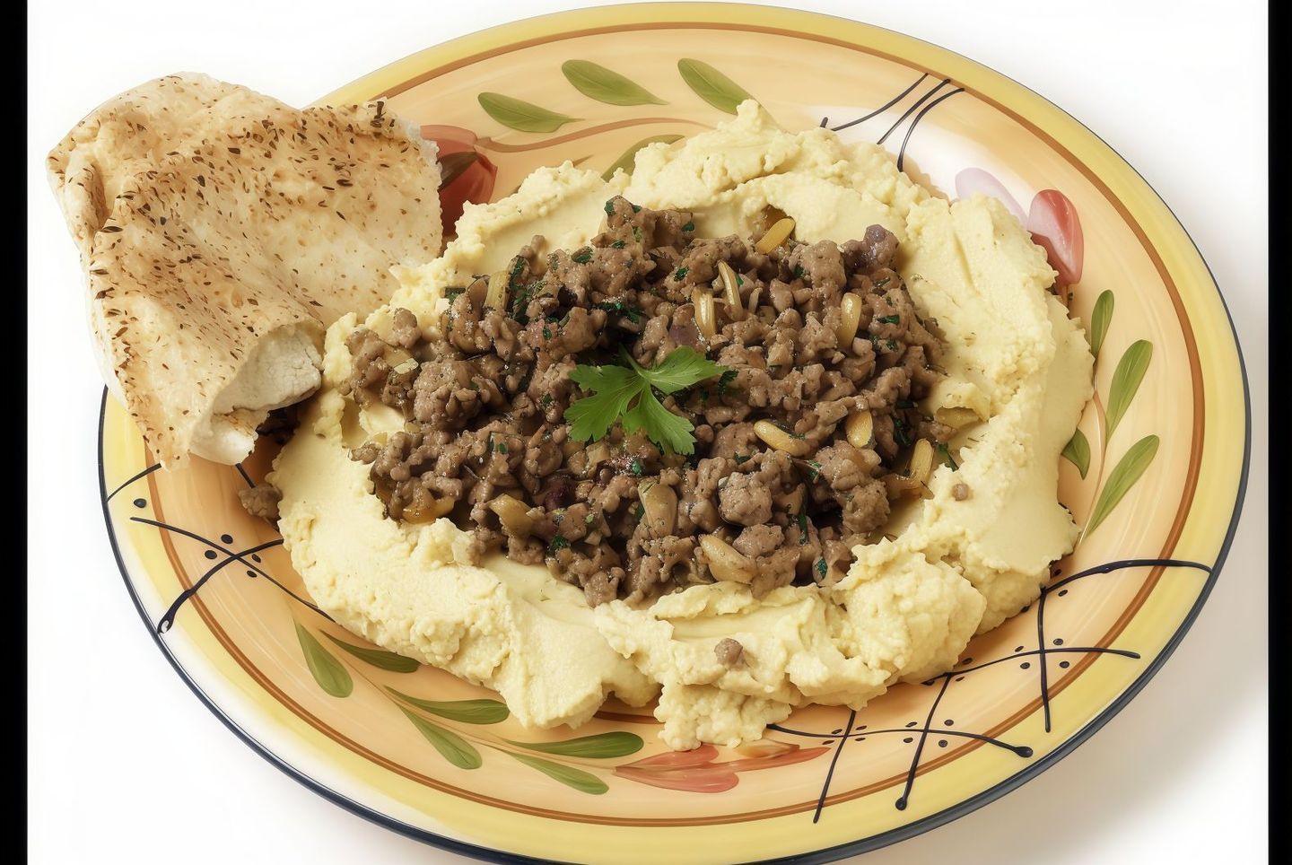 Hummus With Meat