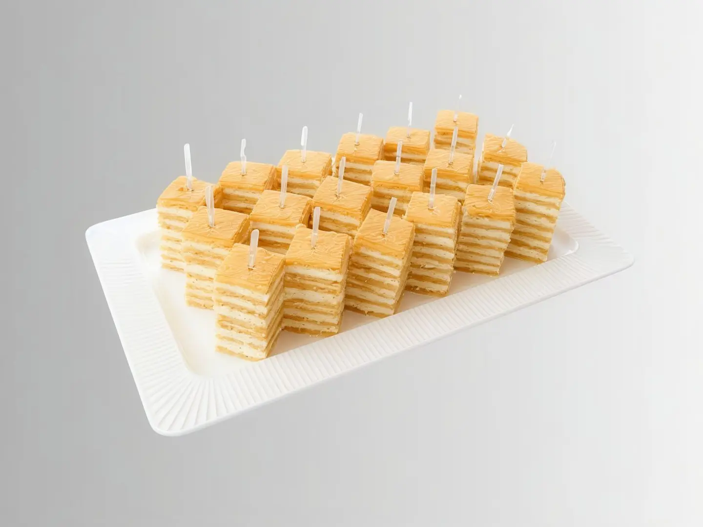 Honey Cake Pieces Tray