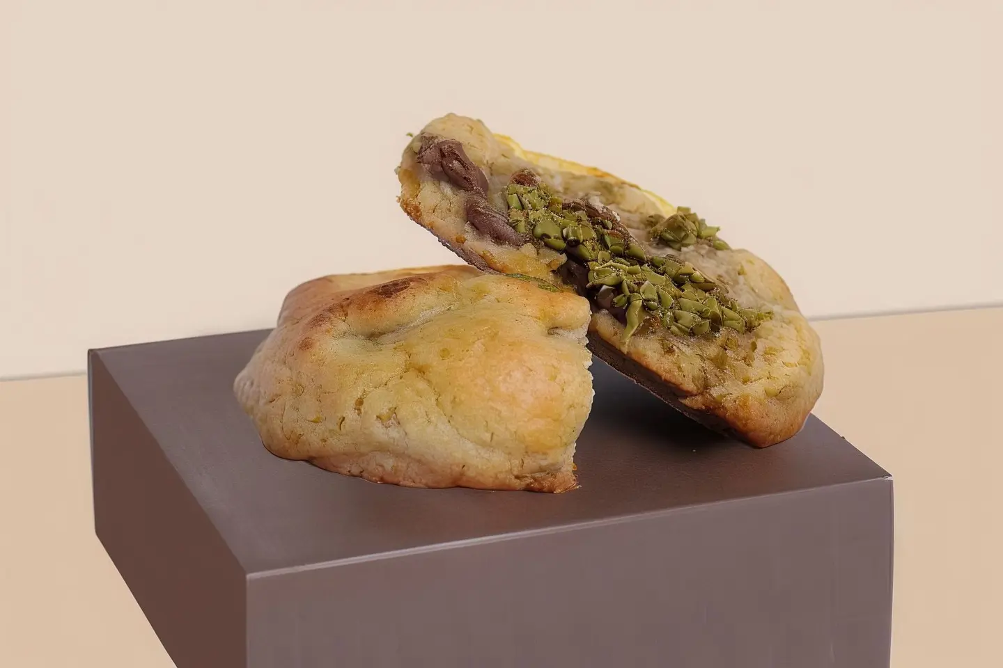 Chocolate Cookies With Pistachio