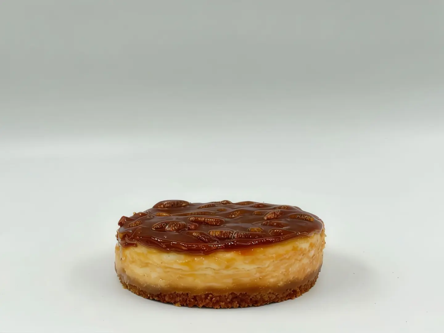 Mini Caramel Pecan Cheesecake