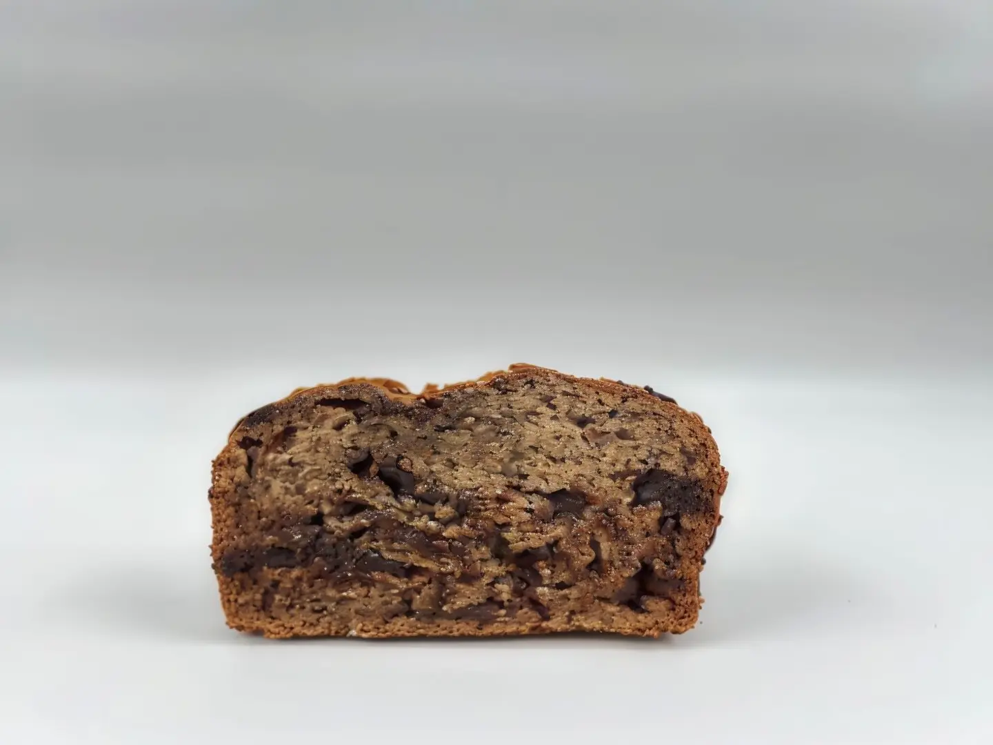 Chocolate Banana Bread Slice
