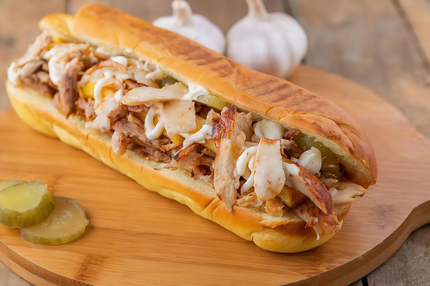 Italian Shawarma Sandwich
