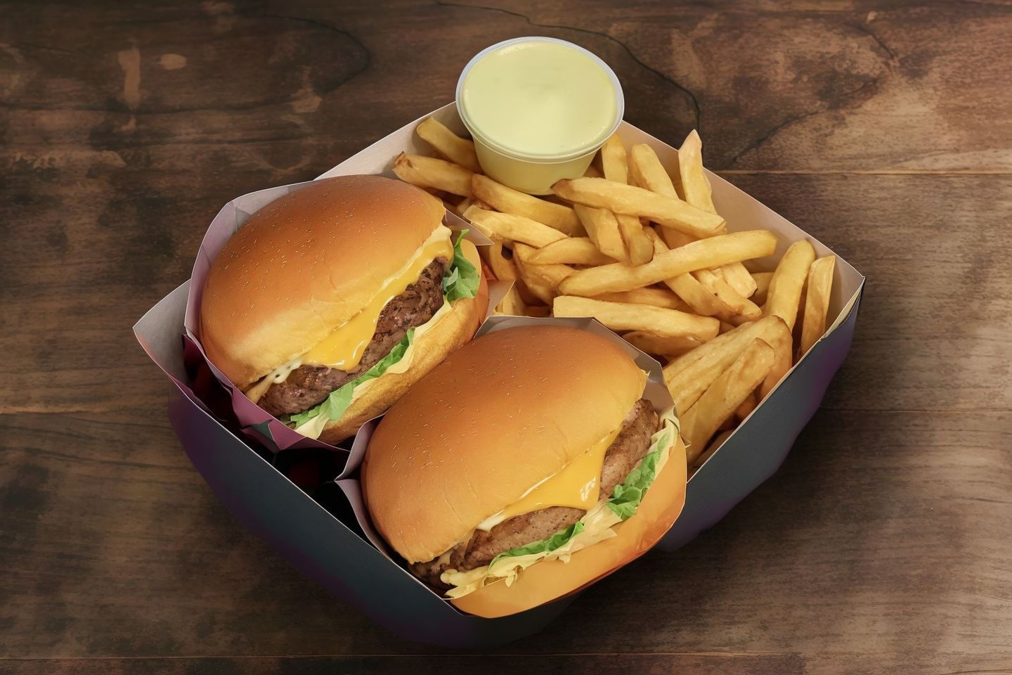 Twins Burger Box