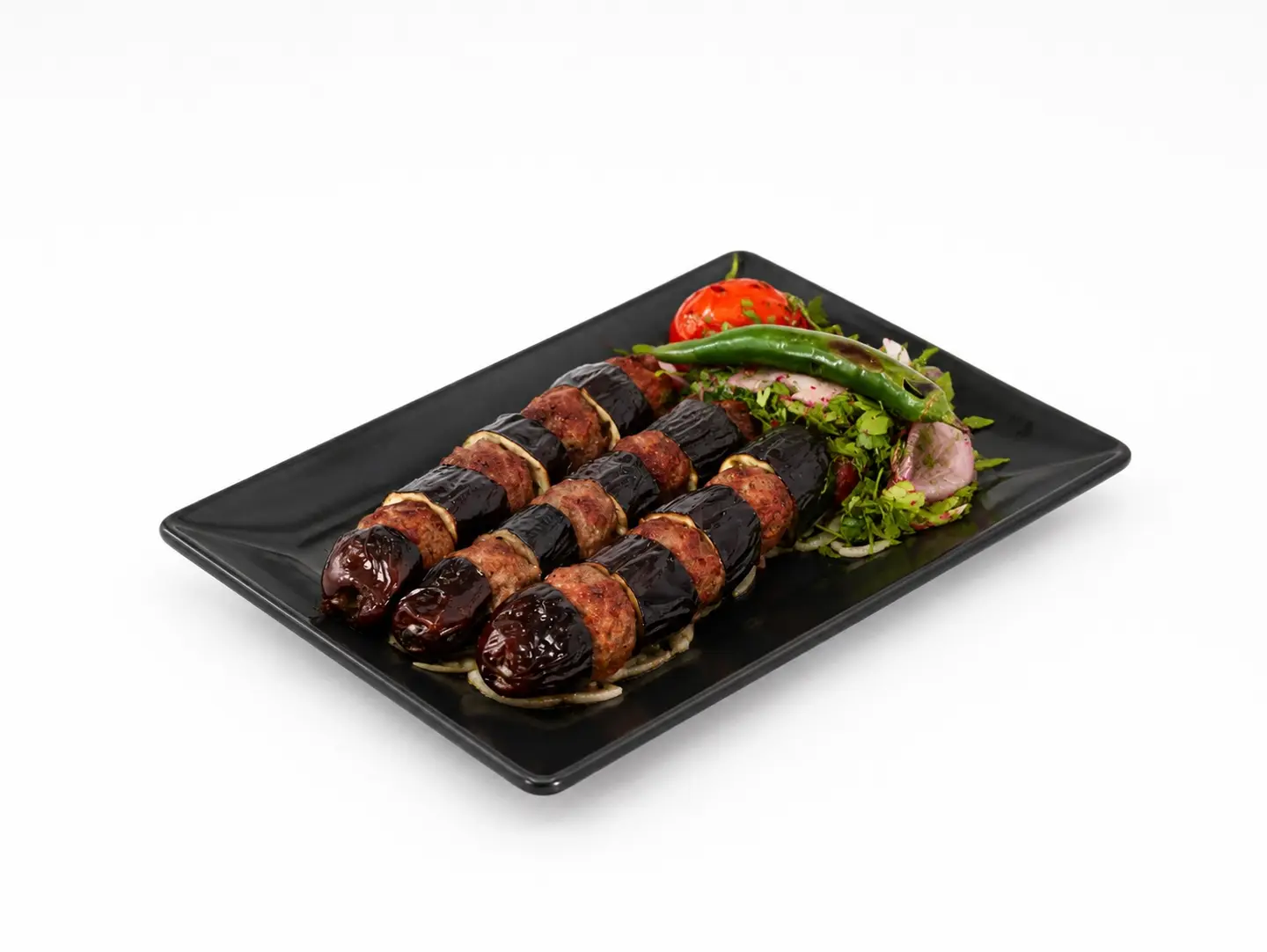 Eggplant Meat Kebab