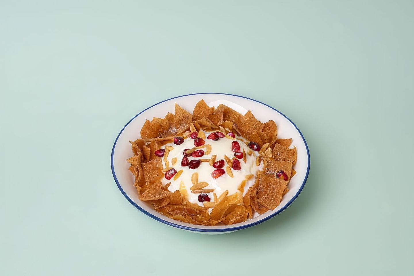 Grape Leaves Fatteh