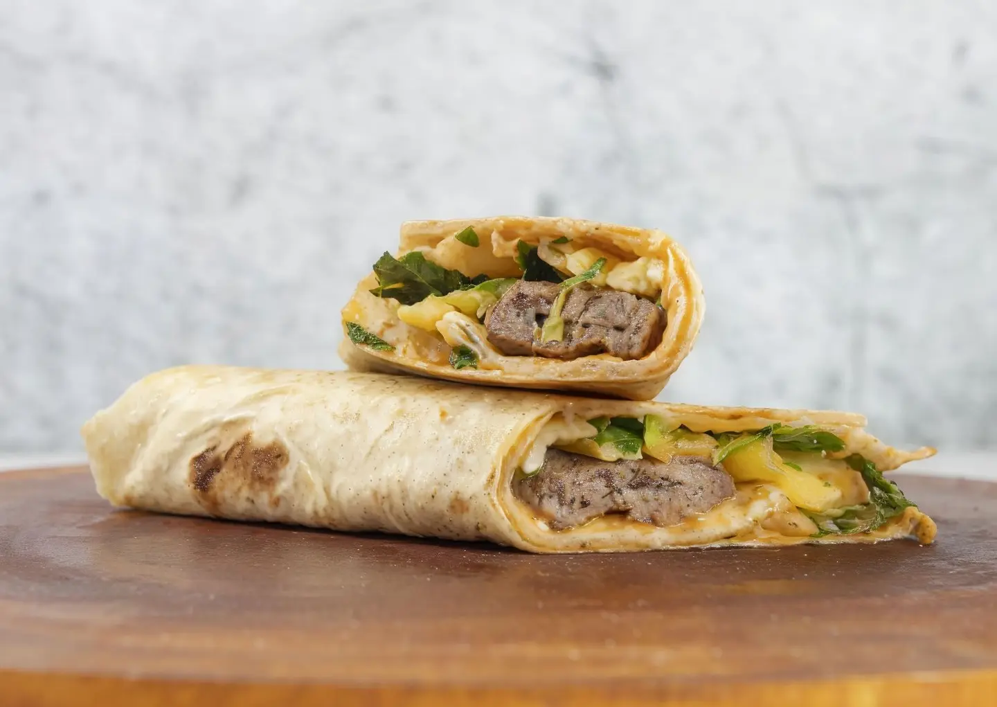 Arabic Meat Kebab With Hummus And Tahini