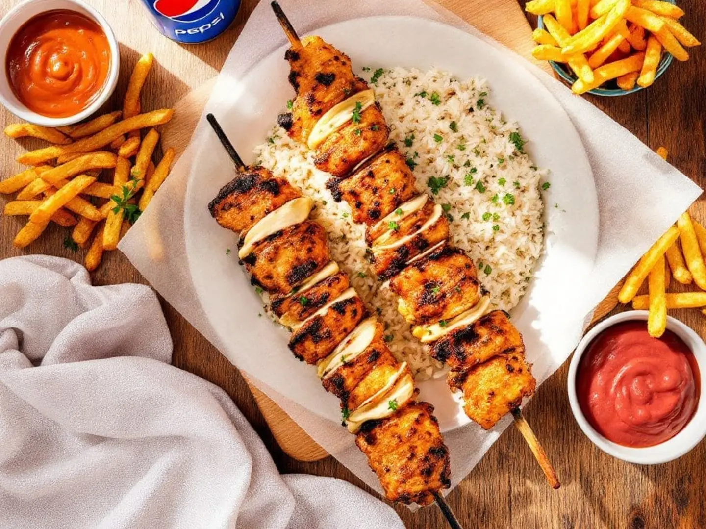 كمبو شيش طاووق