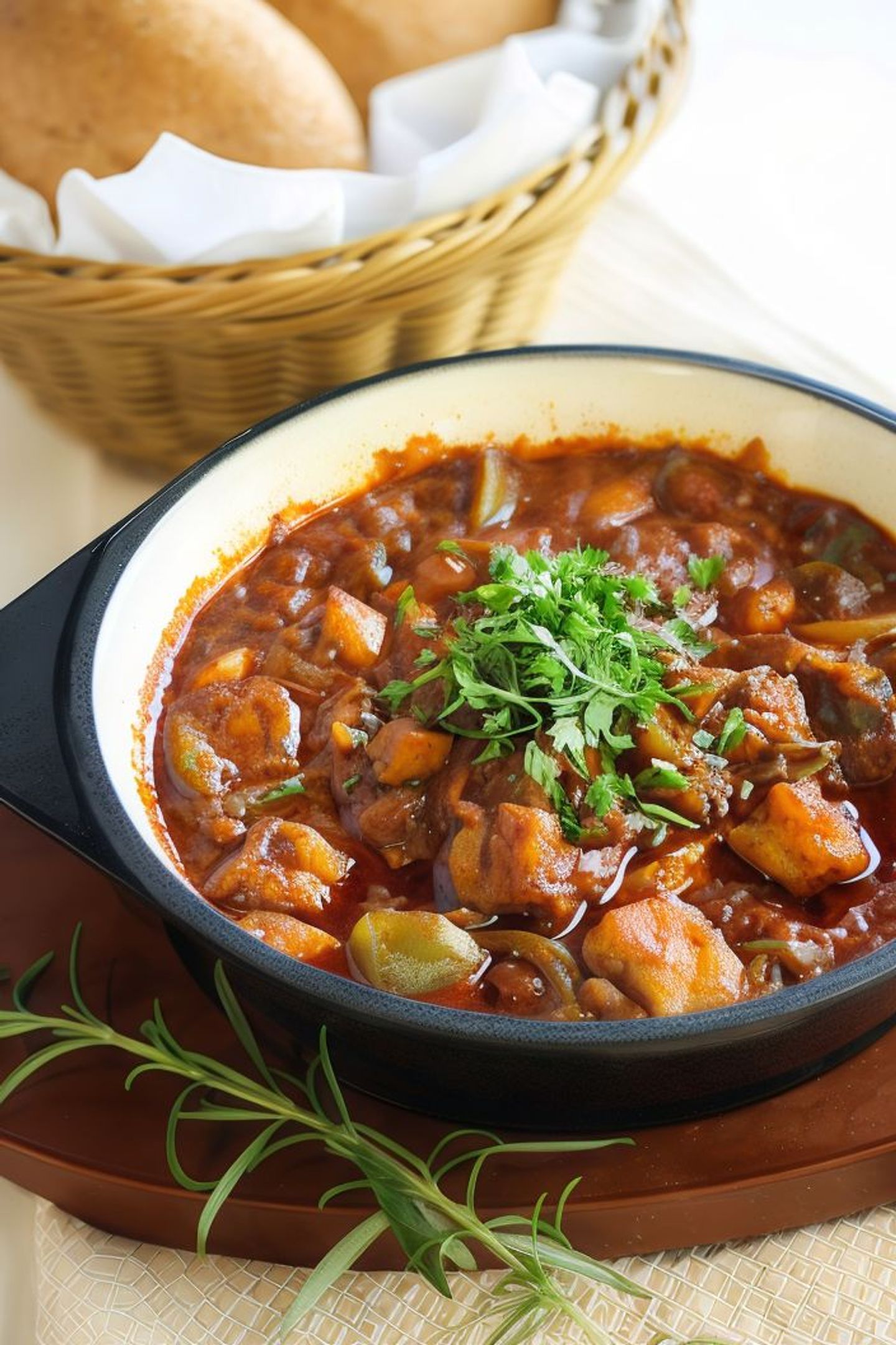 طاجن المنارة بالصوص الأحمر