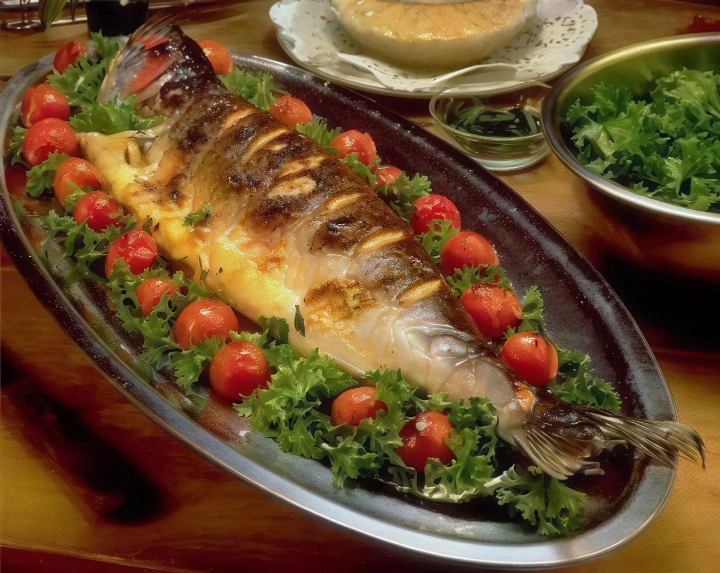 Grilled Grouper Fish