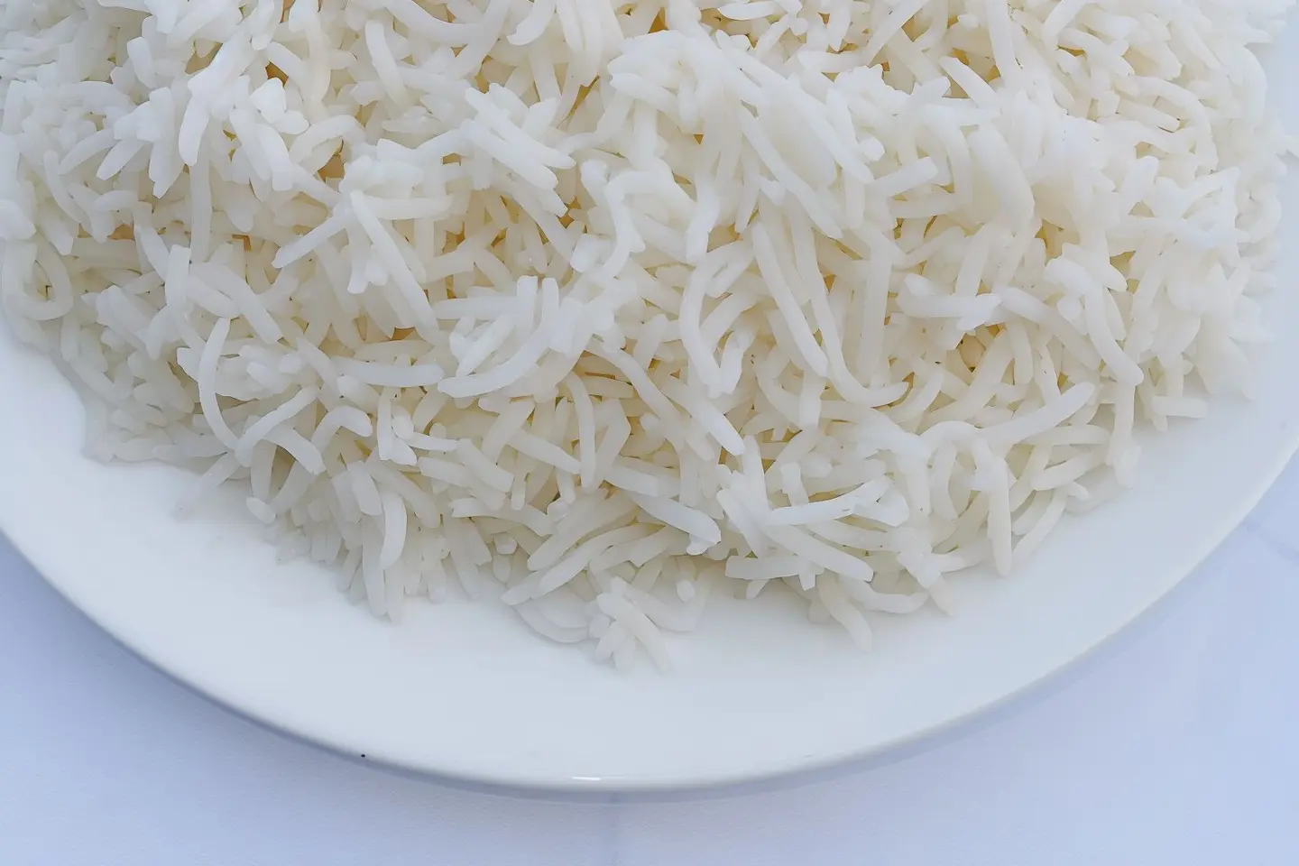 أرز أبيض بالبخار