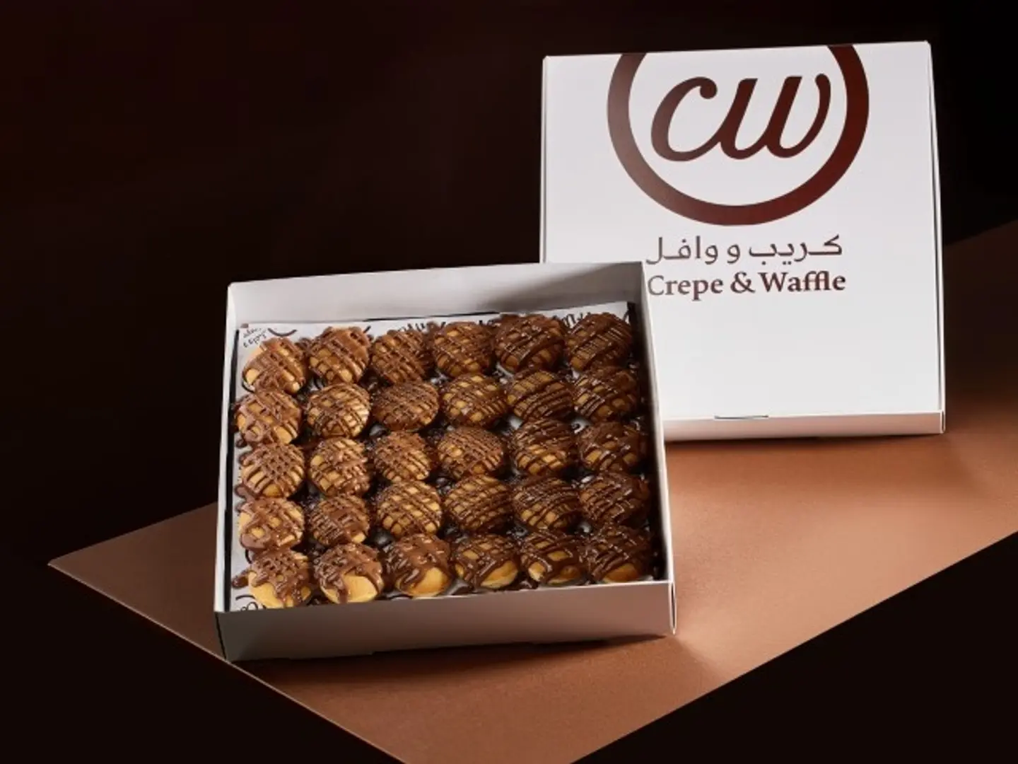 ميني بان كيك وسط