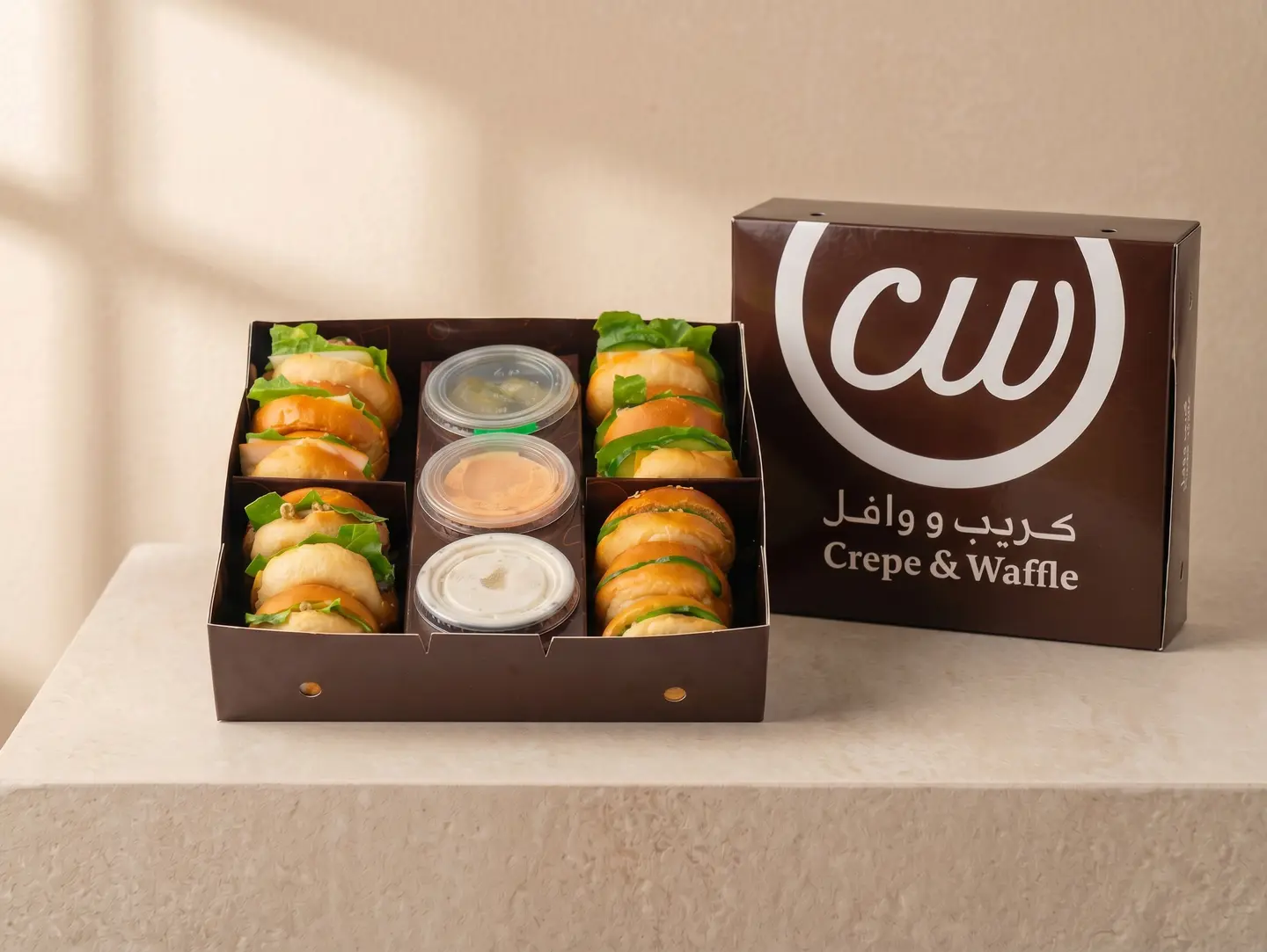 Small Mini Burger Box