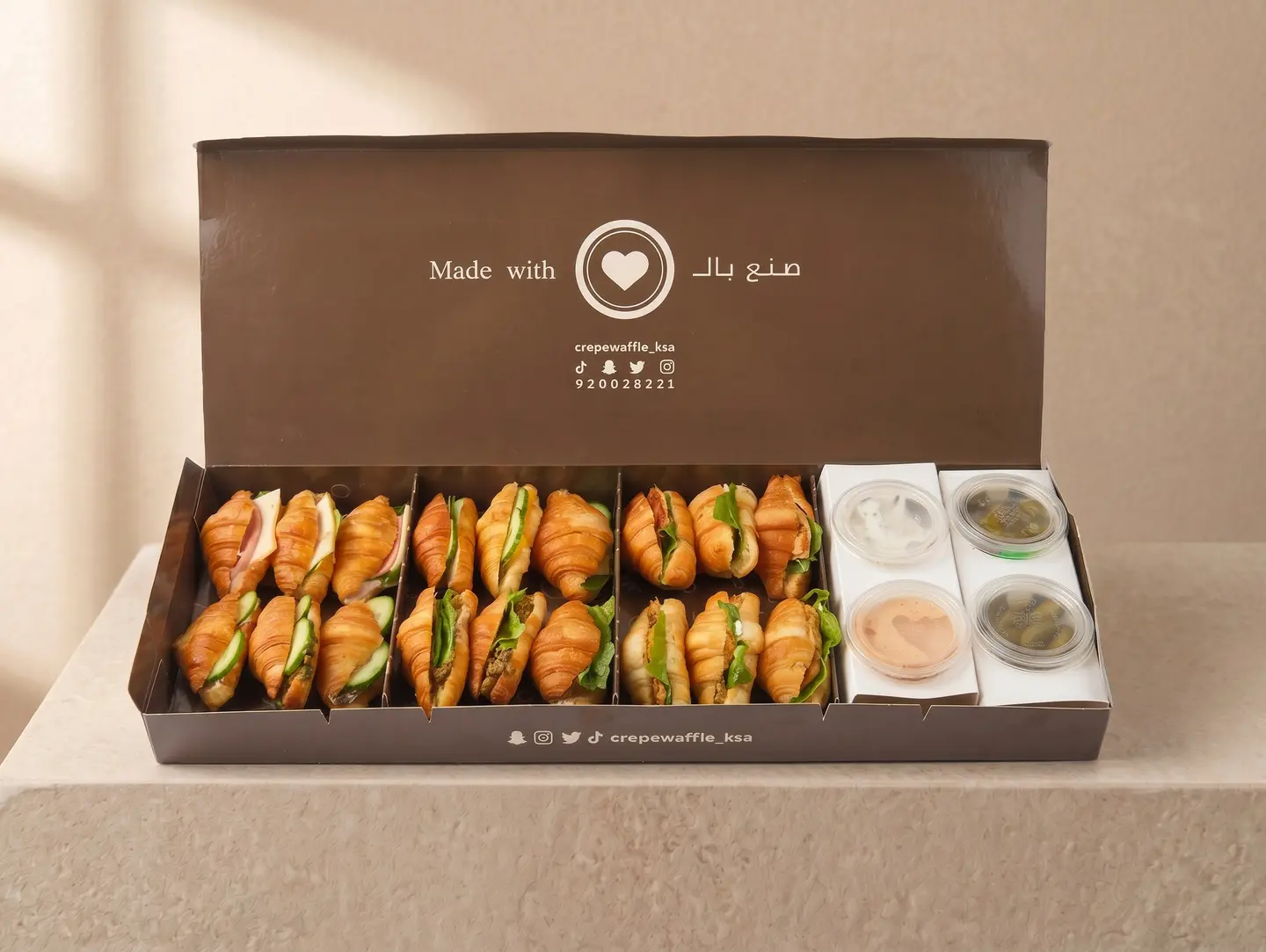 Family Mini Croissant Box