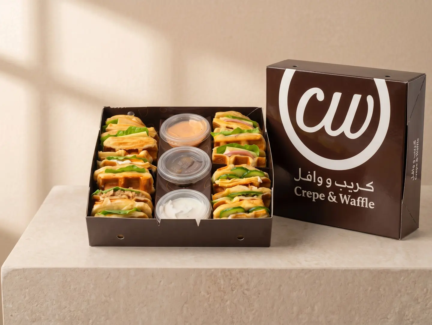 Small Salty Waffle Box