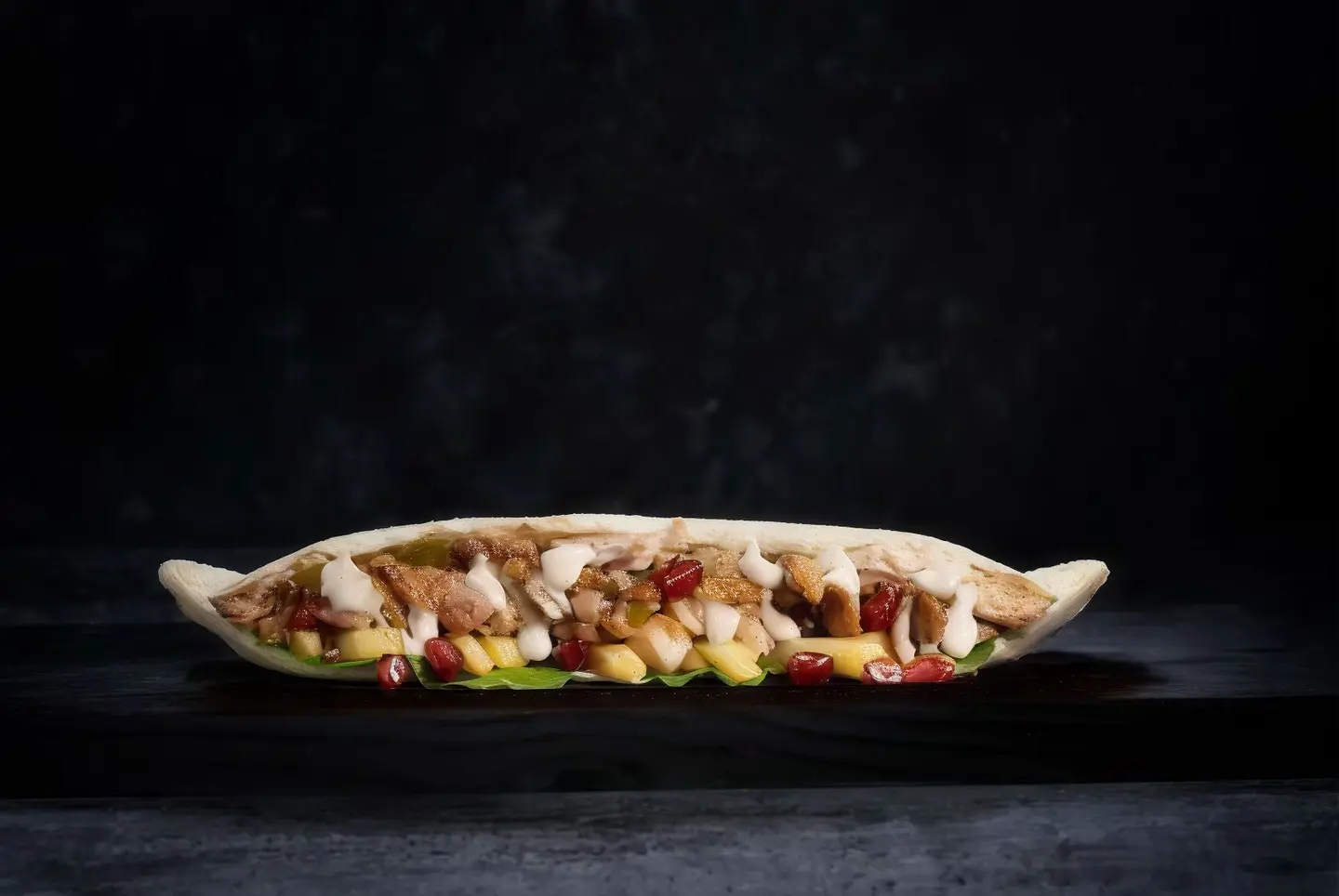 Samoun Madhbi Sandwich