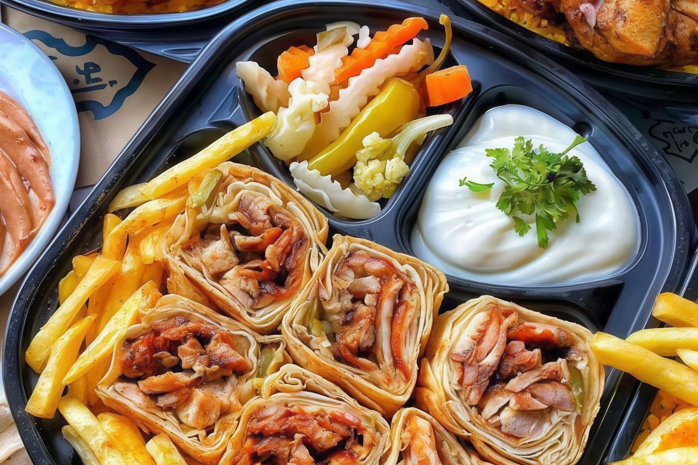 Shwarma Plat Arabi  - Arab Meduim