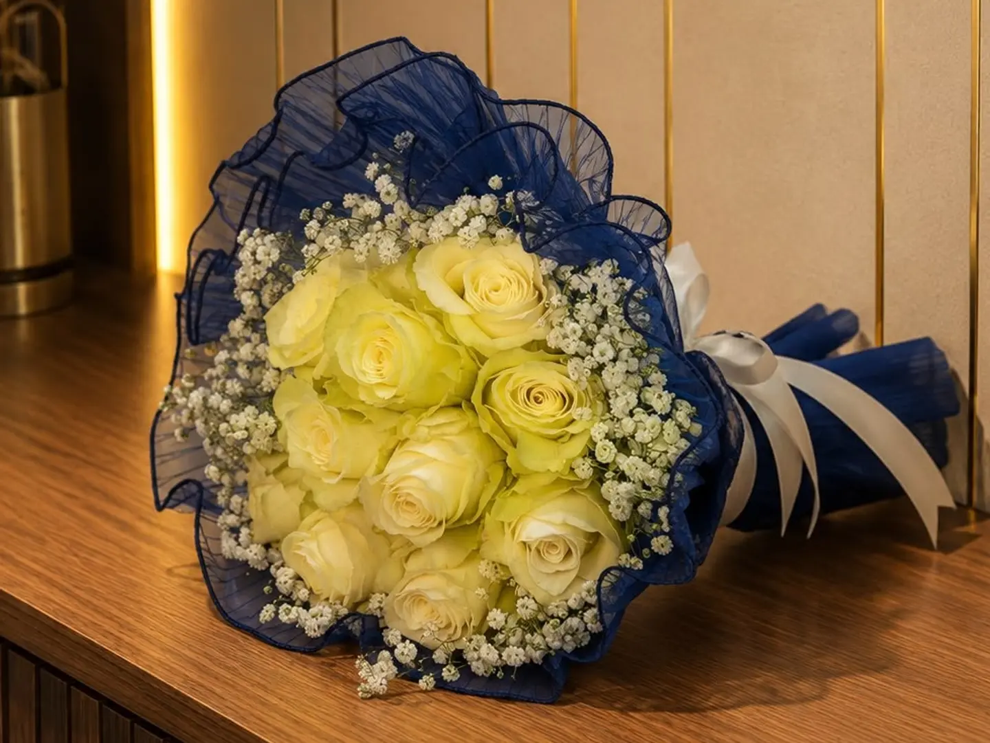 White Rose Bouquet