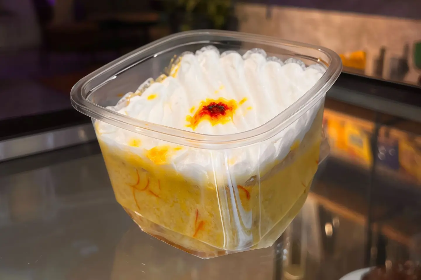 كيك زعفران هوم ميد