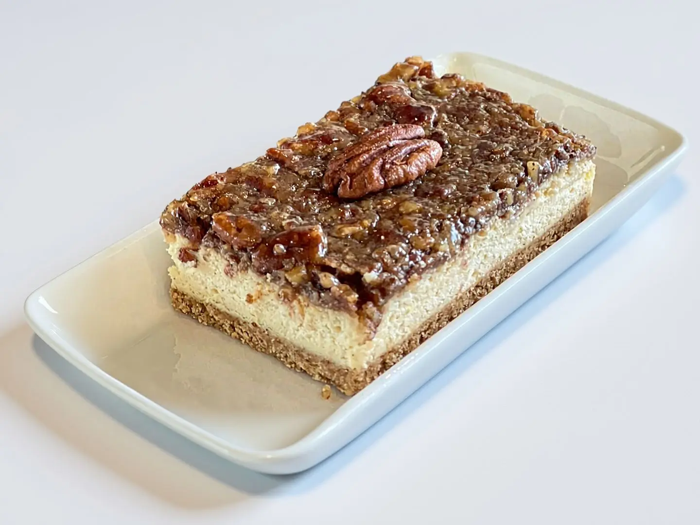 شيزكيك بيكان مربع