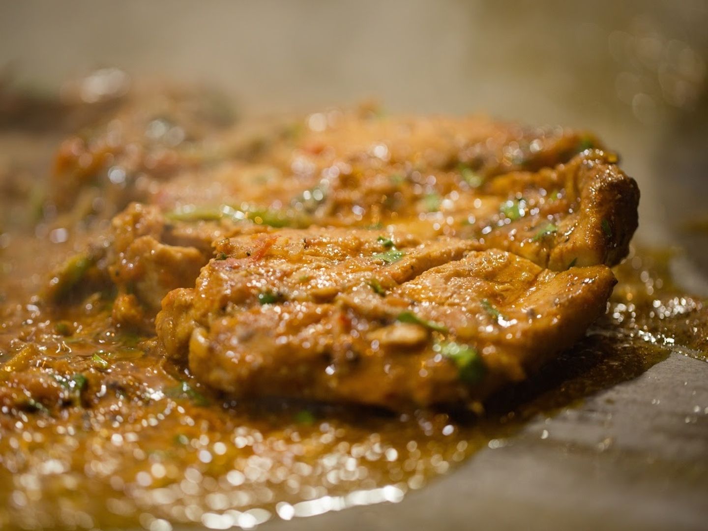 أرجل دجاج مشوية