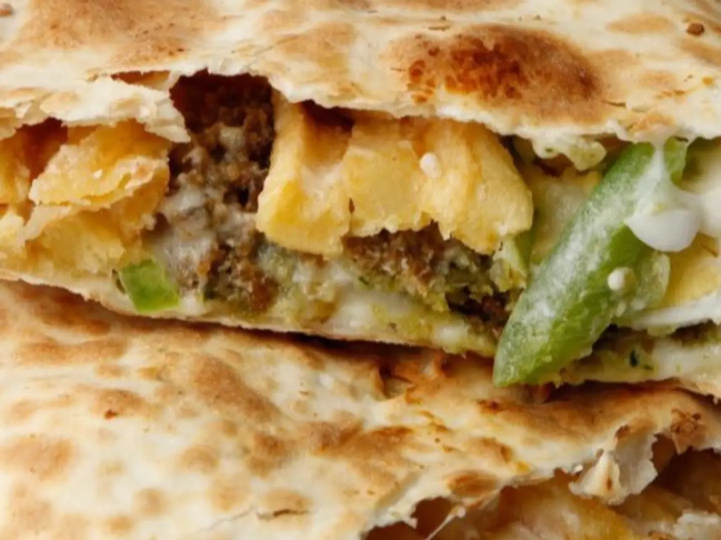 Arabic Pie Eggs, Hummus And Cheese