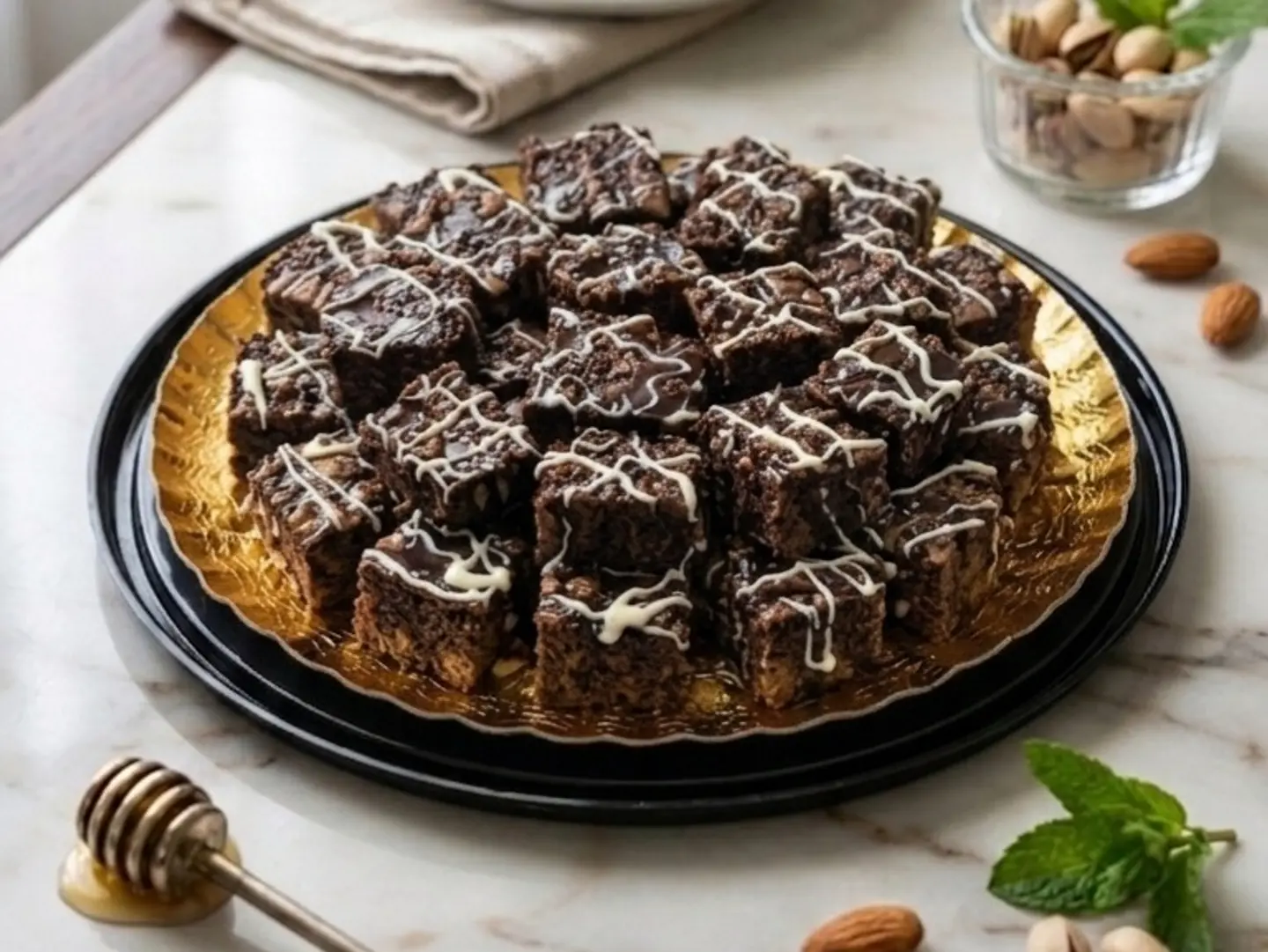 Sliced Chocolate Cake Code 34