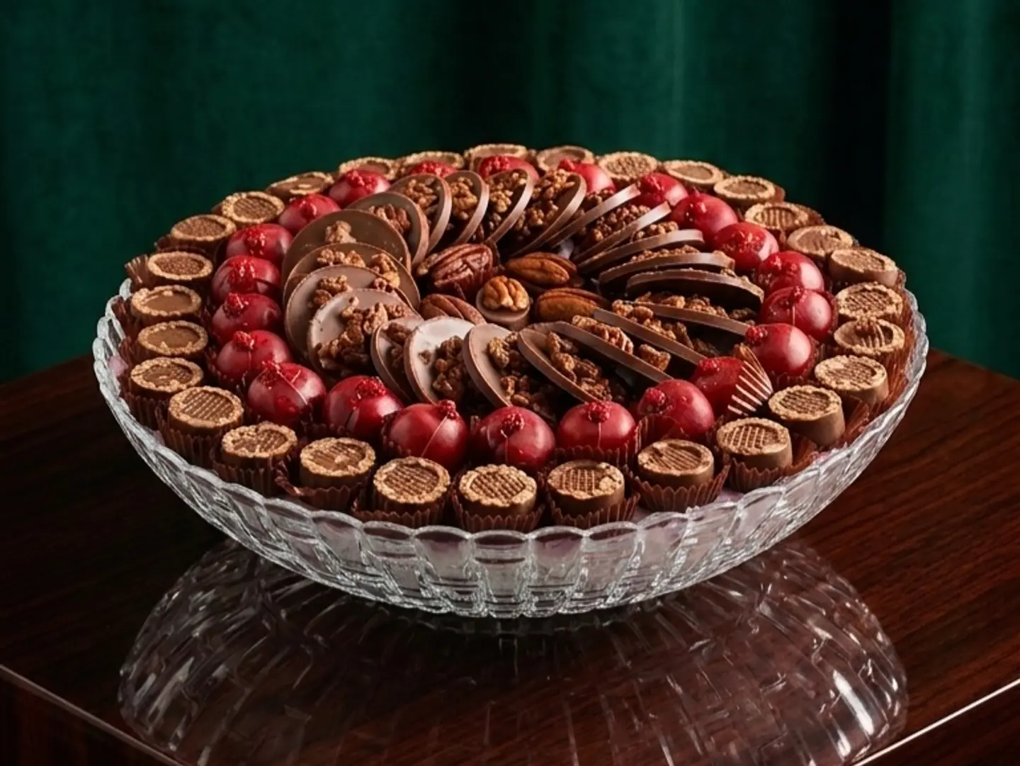 Lamset Round Glass Tray