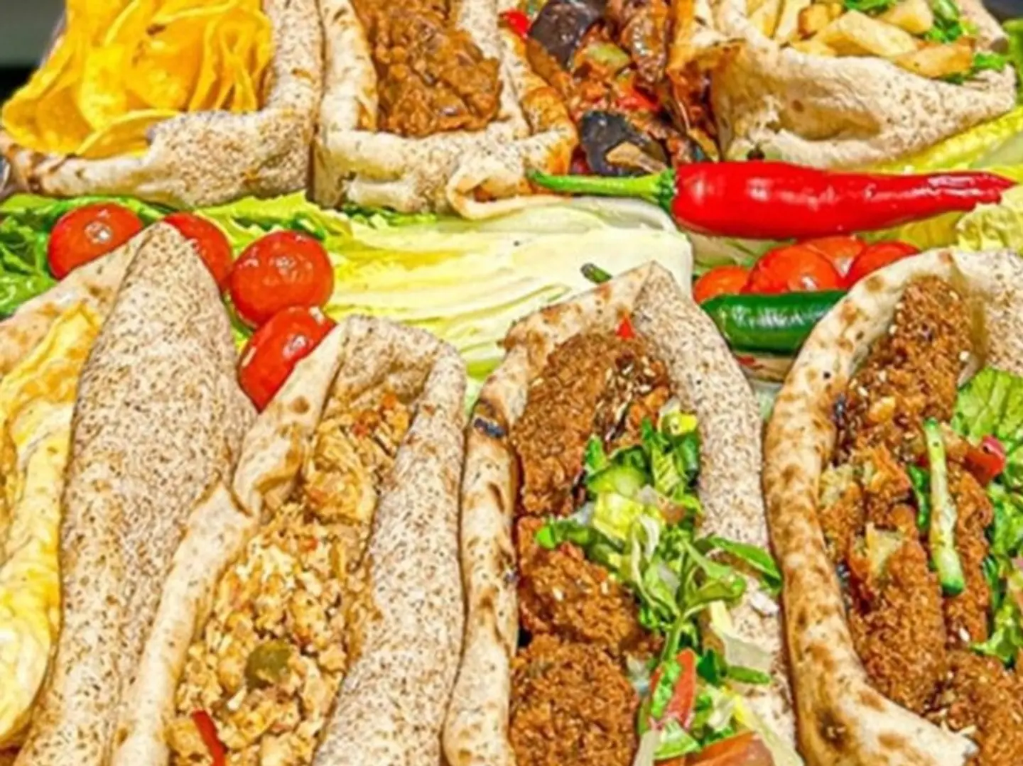 Mixed Fava Beans And Falafel