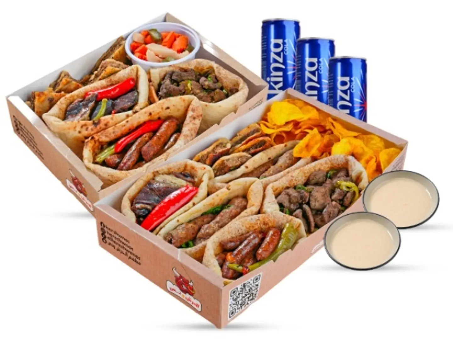 بوكس الغداء ( 10 ميكسات )