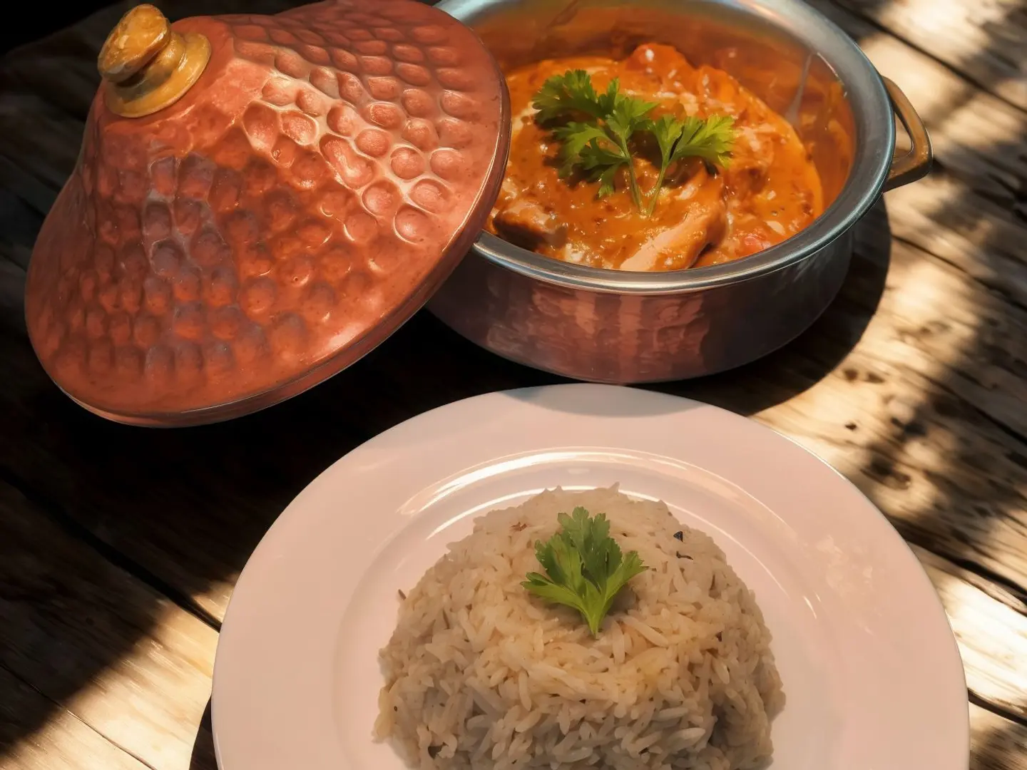 دجاج بالزبدة (تشيكن بتر)