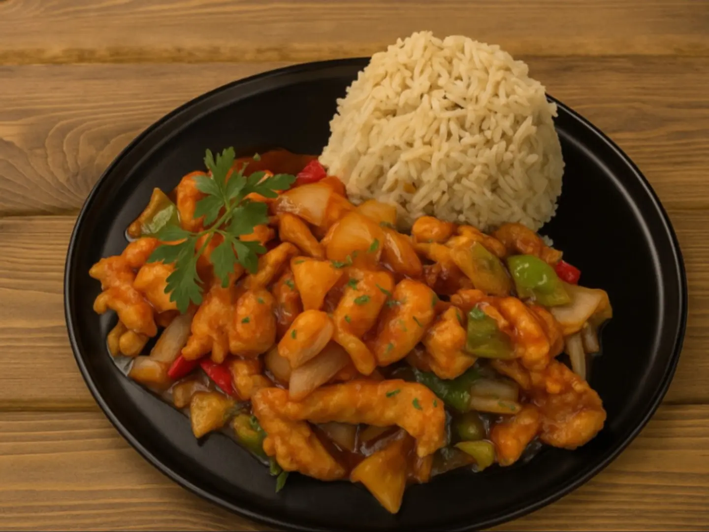 دجاج حامض حلو