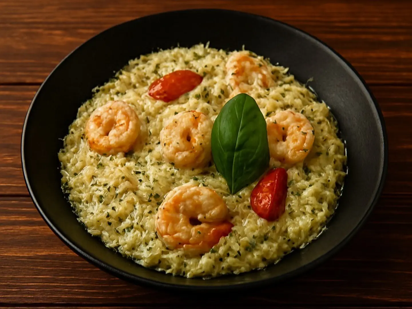 روزيتو جمبري بالسبانخ ( إيطالي مبتكر)