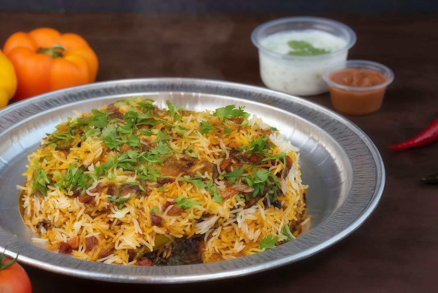 برياني نقصة - نصف دجاجة