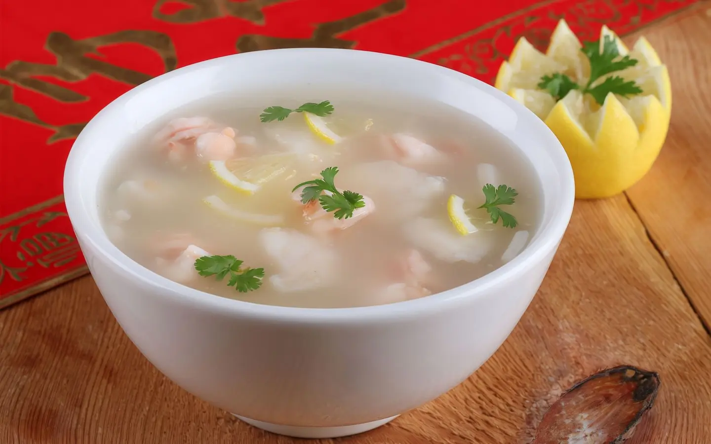 شوربة كورياندير البحرية