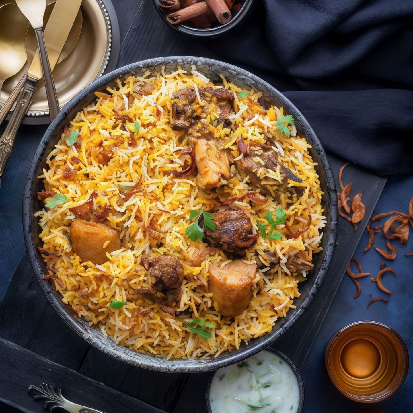 Meat Biryani - Large