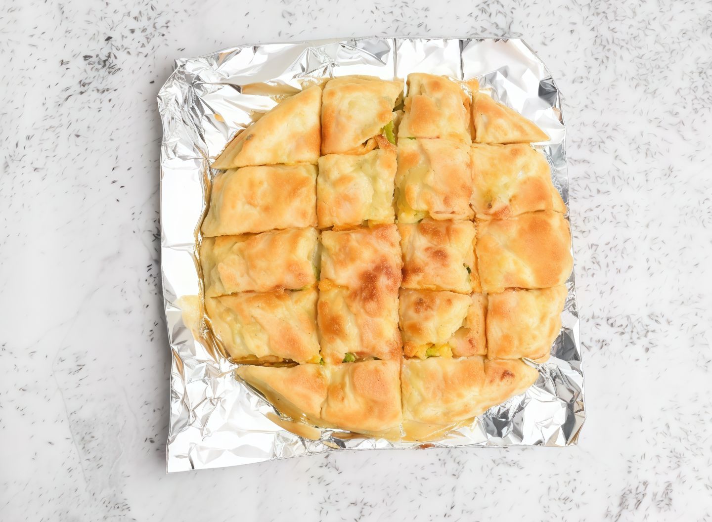 فطيرة شاورما دجاج - صغير