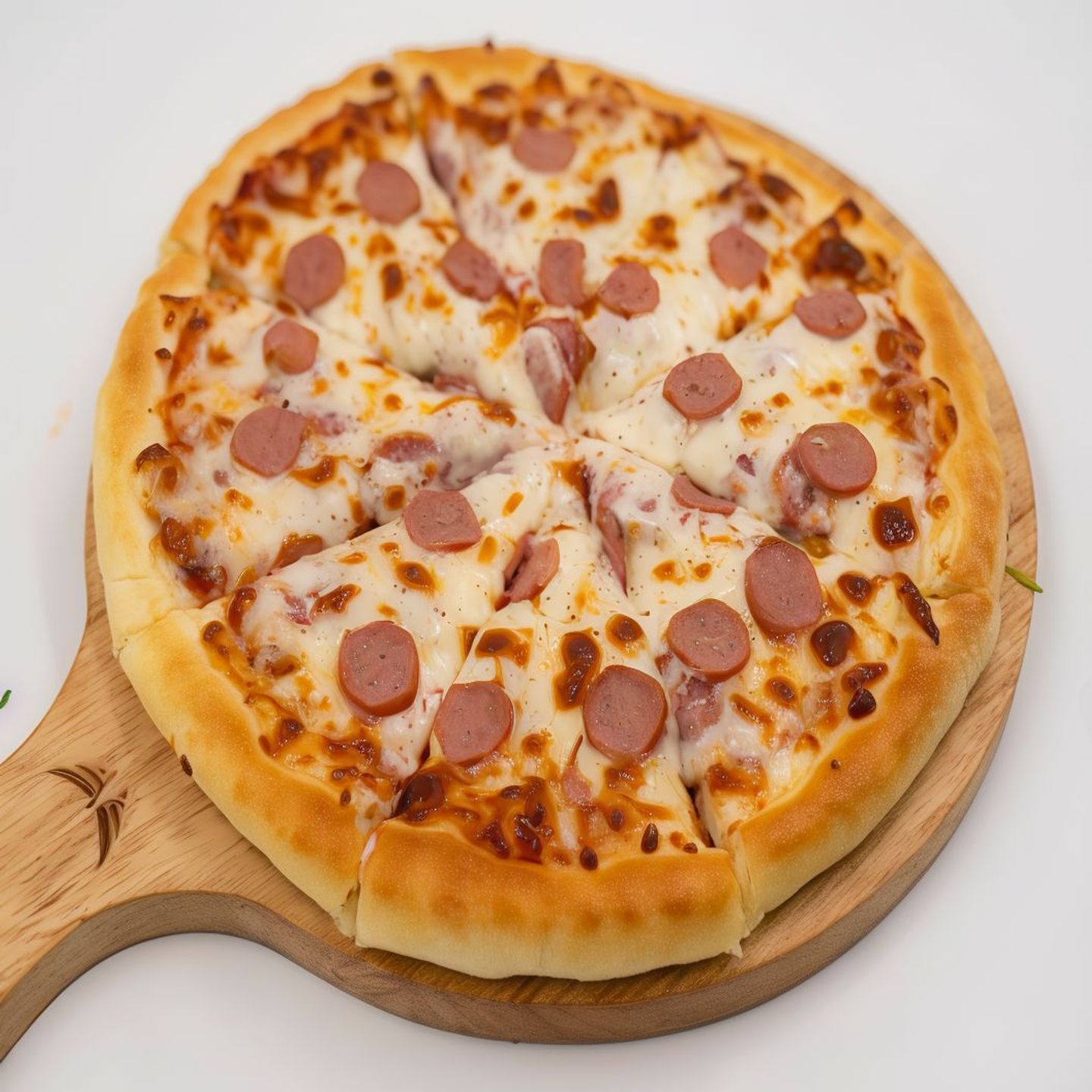 Hot Dog Pizza - Large