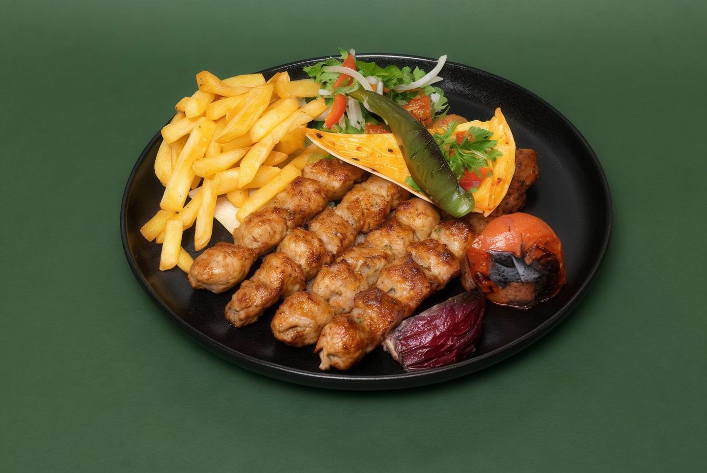 نص كيلو كباب دجاج