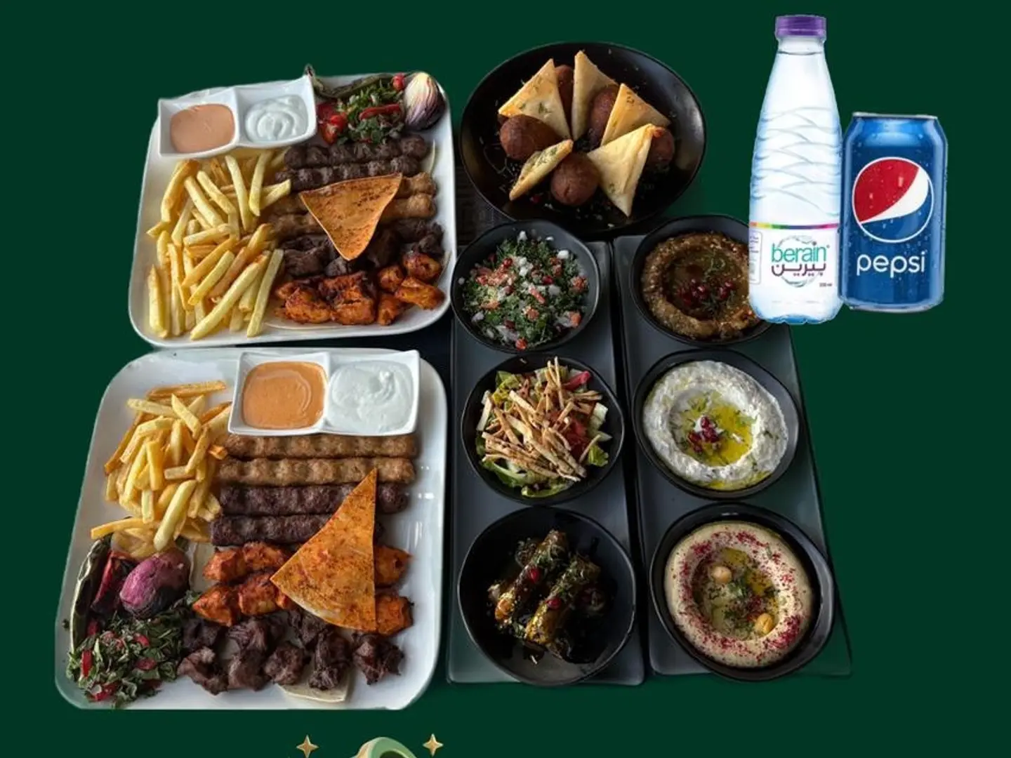 وجبة 6 مشكل مشويات كبير