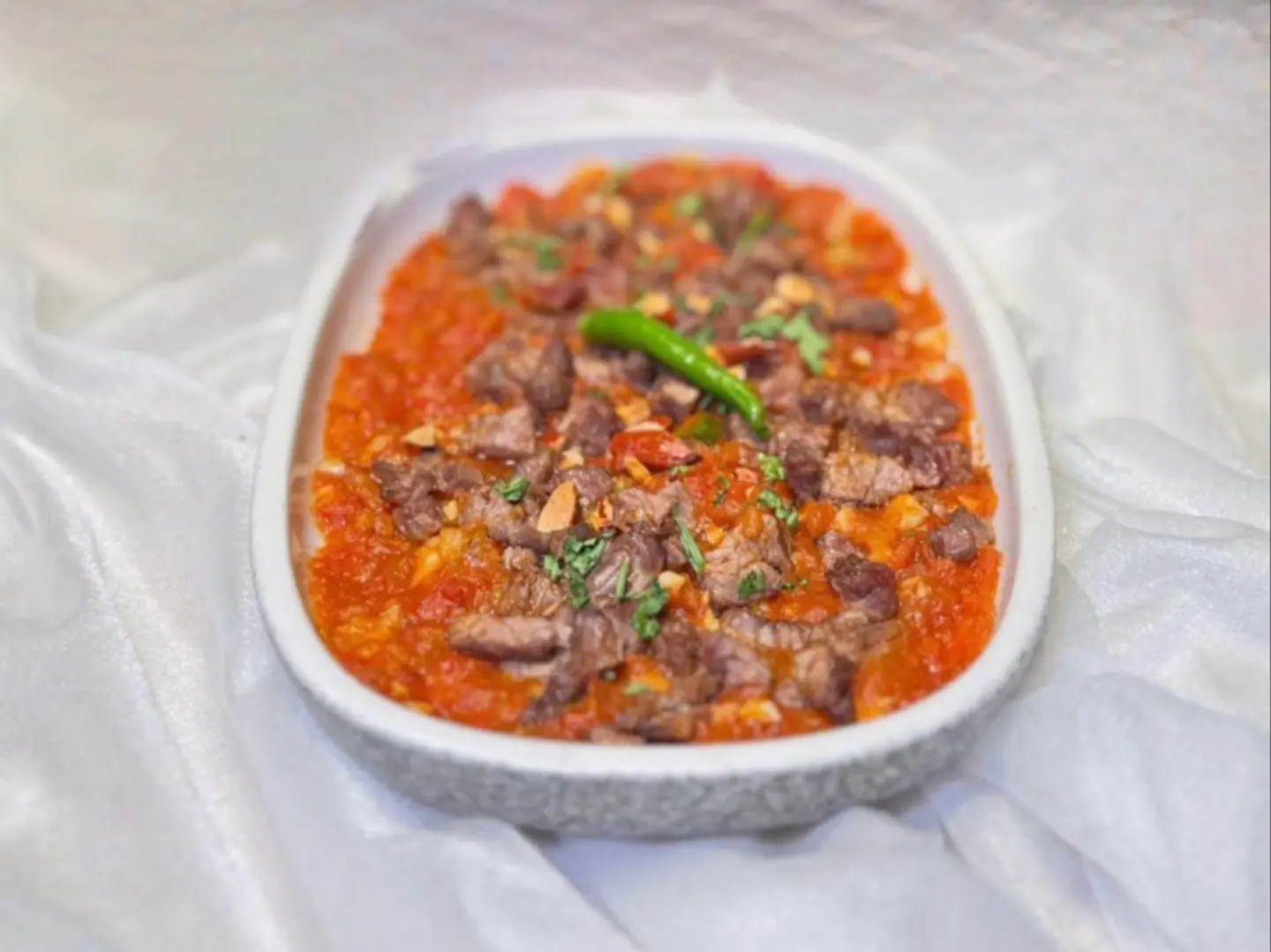 Tomato And Meat Fryer